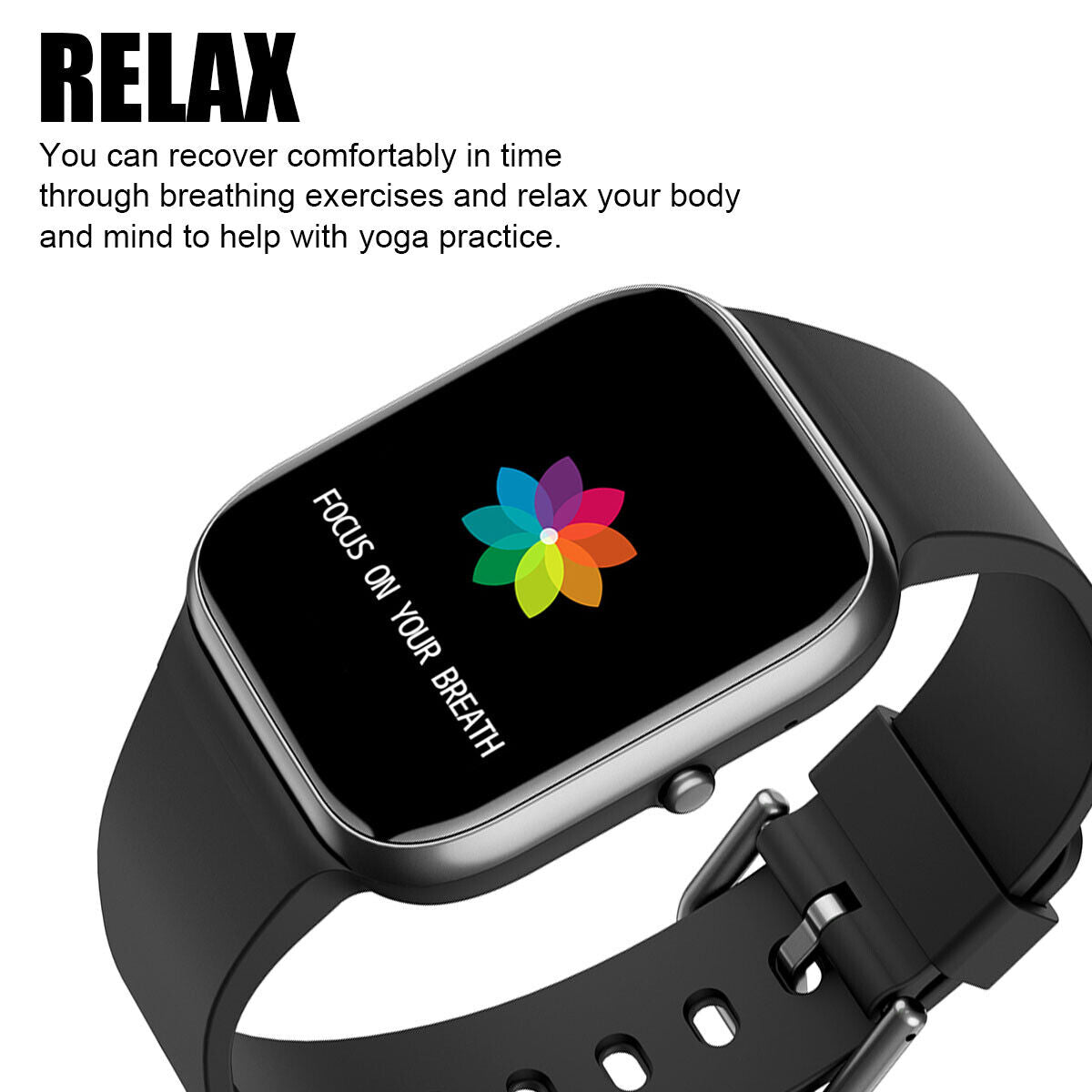 Smart Watch Fitness Tracker Heart Rate Men / Women Sport Watches for Ios Android