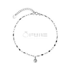 Silver Lace Linked Chain Ankle Bracelet Boho Foot Anklet Women Girls Jewellery